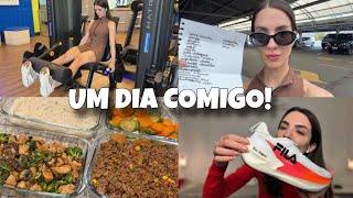    VLOG: treino de pernas, marmitas da semana, evento da FILA  ✨