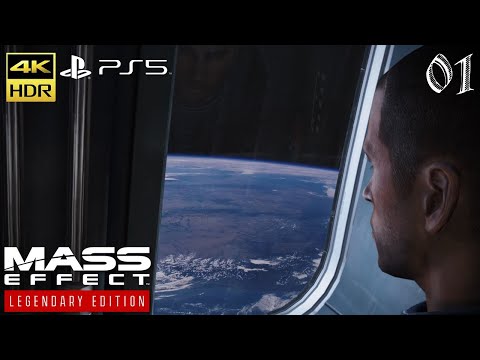 The First Hour of Mass Effect Legendary Edition (2021) PS5 4K HDR #1 Eden Prime