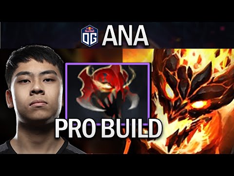 OG.ANA SMURF SHADOW FIEND WITH 22 KILLS - DOTA 2 7.29 GAMEPLAY
