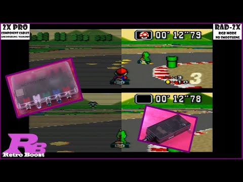 The RAD2X and the RetroTINK 2X Pro - SNES Comparisons! (RGB Mode vs HD Retrovision Component) (1/4)