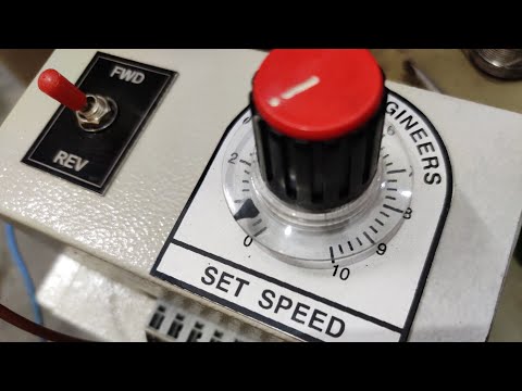 Analog speed control of CROUZET  BLDC MOTOR USING PORT & SMPS