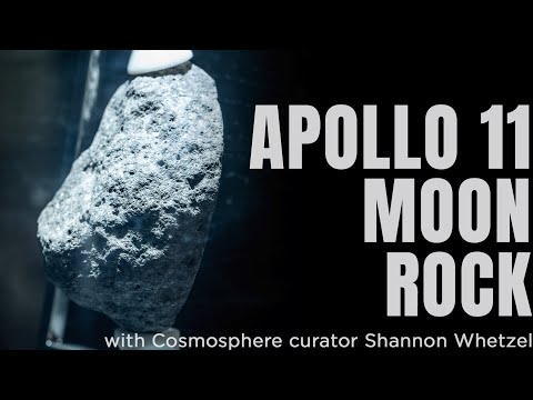 The Apollo 11 Moon Rock at the Cosmosphere