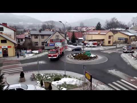 [ALARMOWO + Trąby] OSP Milówka + JRG Żywiec + ZZOZ Żywiec | Pożar budynku mieszkalnego