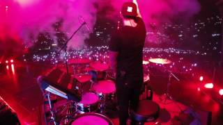 Maluma - Nadie Sabe (intro) live drum cam / Lima - Peru