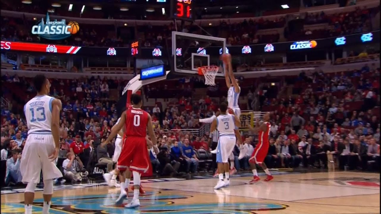 UNC Men's Basketball: Highlights vs. Ohio State