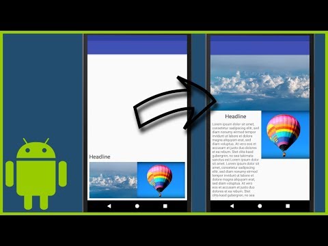 How to Create Separate Layout Files for Landscape Mode and Different Screen Sizes Android Tutorial
