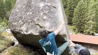 Video thumbnail of Action Jackson, 8a. Zillertal