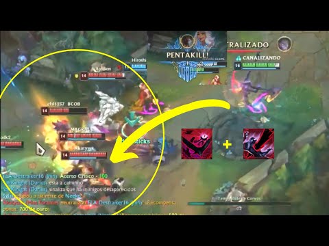 FIDDLESTICKS PENTAKILL 1V5 [HIGHLIGHT LEAGUE OF LEGENDS]