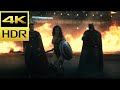 Wonder Woman Introduction Scene Batman V Superman Ultimate Edition 2016 Movie Clip 4K HDR