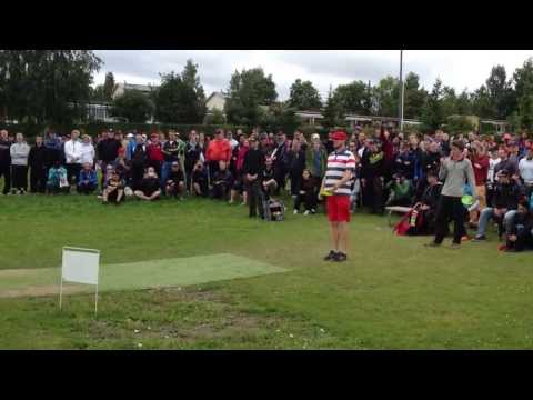 European Open 2013 Disc Golf - 11th Hole Final