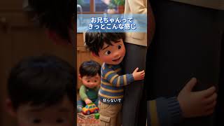【兄弟あるある】お兄ちゃんってきっとこんな感じ# #育児 #子育て #あるある #子供