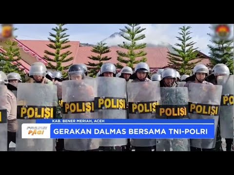 POLRES BENER MERIAH LATIHAN DALMAS