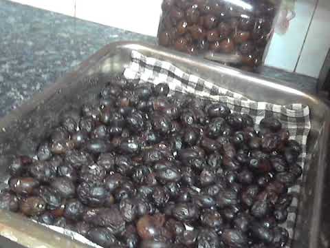 Olive pie in Cyprus by chef Andros.