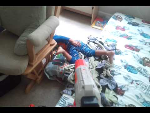 Shooting Your Sleeping Kid With A Super Soaker While Singing The Doom Theme Song Is A Really Effective Alarm Clock