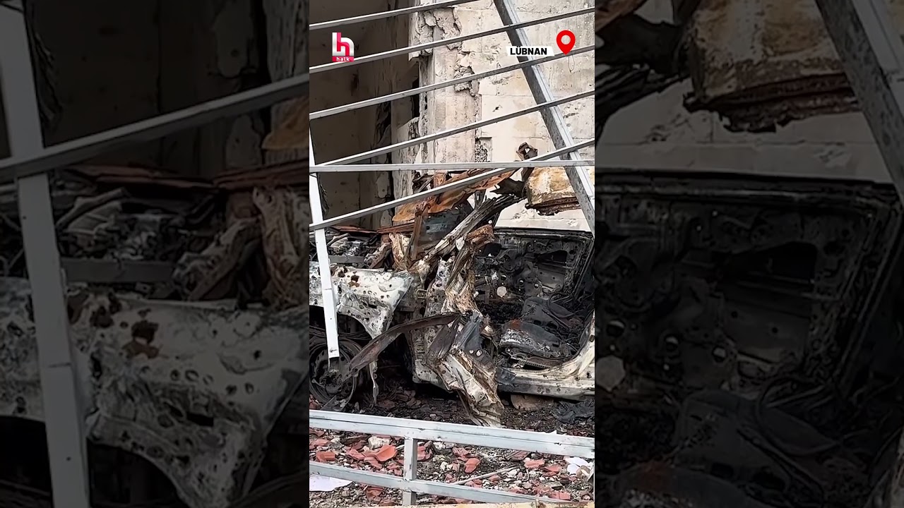 Nebatiye harabeye döndü! İsrail saldırıları sonrası Lübnan’da ağır tablo kamerada! #shorts