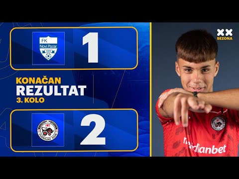 MBSLS 2025/26 - 3.kolo: NOVI PAZAR – IMT 1:2 (0:1)