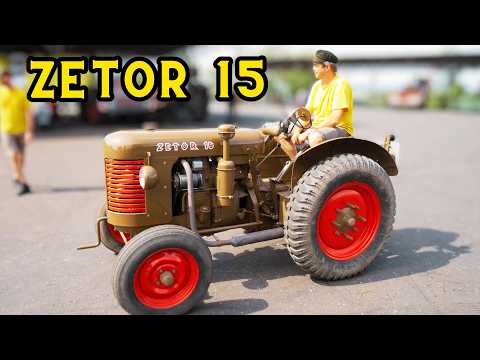Najmniejszy Zetor na świecie | ZETOR 15 | Jedyny taki