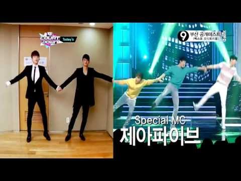 [130418] Seo In Guk (박재범) & Jay Park / Park Jae Beom (박재범) & K.Will (케이윌) - Dance @ MNet MCountdown