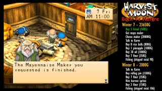 Download lagu #34 Master Walkthrough Winter 7-9 [Harvest Moon: Back to Nature] [LONGPLAY] mp3