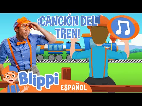 Canción divertida del Tren! 🎵 Blippi Español - Canciones para niños