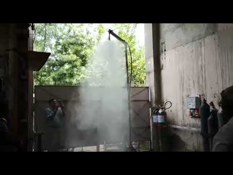 High And Medium Velocity Water Spray System