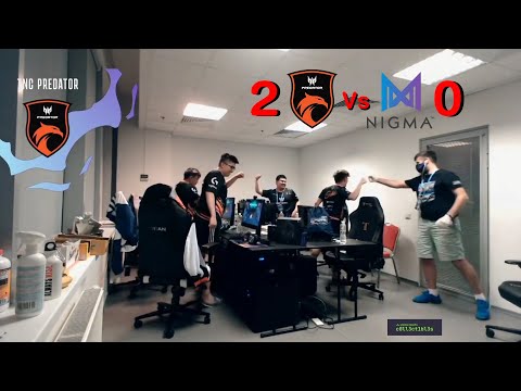 DOTA 2 TNC predator Nice teamwork 2 vs 0 Team Nigma WePlay AniMajor! A beautiful team fight.