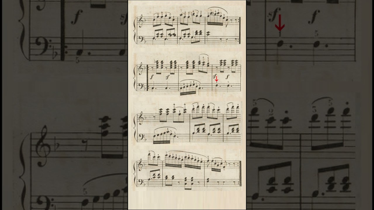 C.Czerny: Piece Op. 817 No. 48 #shorts #piano #educational #music #czerny