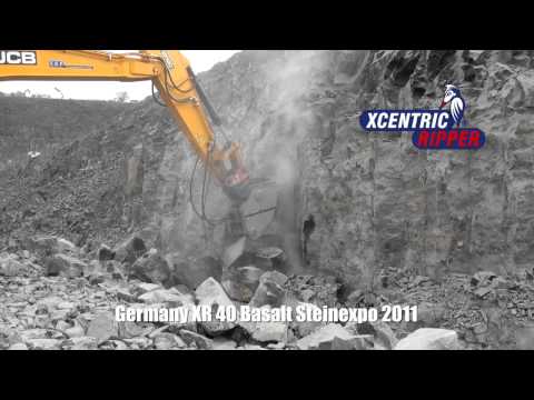 Germany XR40 Basalt Steinexpo 2011  - Xcentric Ripper