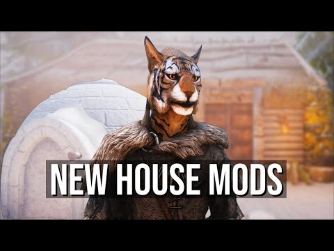 Skyrim Mods #10 | New House Mods | Khajiit, Bosmer Home & More