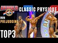 2020 Arnold Classic Prejudging, Top 3 Classic Physique comparison.