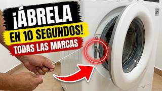 Como abrir puerta de lavadora que esta bloqueada 🟢Todas las marcas