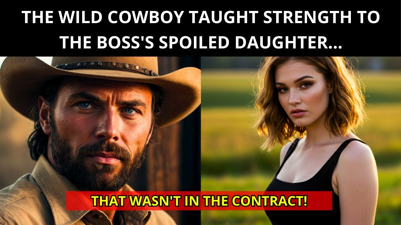 A ROUGH COWBOY FACED THE BOSS'S SPOILED DAUGHTER, BUT HE DIDN'T EXPECT TO FALL IN LOVE...