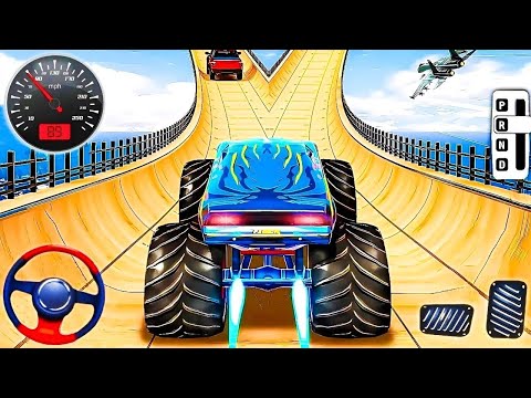 Monster Truck Mega Ramp Extreme Racing - Monster Truck Mega Ramp Racing - Android Gameplay