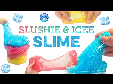 SLIME SLUSHIE & ICEE im Test! Welche Methode klappt?! Slime selbermachen ohne Kleber DIY