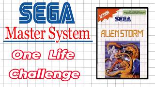 Master System One Life Challenge Alien Storm