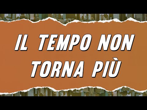 Fiorella Mannoia - Il Tempo Non Torna Più (Testo)