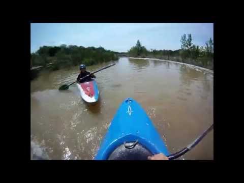 Kayaking the Frio River flood May 2016