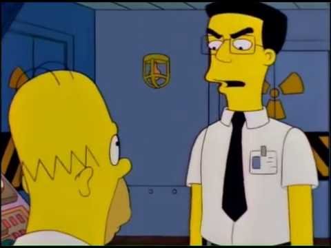 Homer Simpson becomes Frank Grimes' enemy (sulphuric acid)