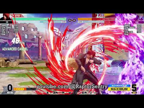 KOF XV Iori NEW Patch 2.11 Stun TOD 100% Semi-Midscreen Combo (Stage Positioning Dependent)