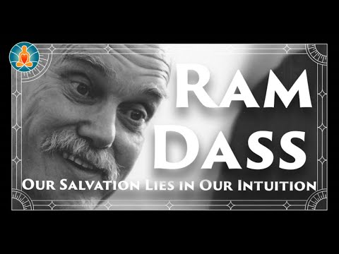 Ram Dass - Our Salvation Lies in Our Intuition | [Black Screen / No Music / Full Lecture]