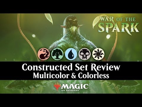 War of the Spark Constructed Set Review - Multicolor & Colorless