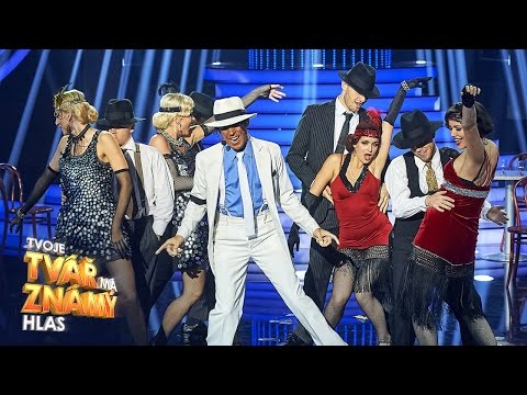 Roman Vojtek jako Michael Jackson - "Smooth Criminal" | Tvoje tvář má známý hlas