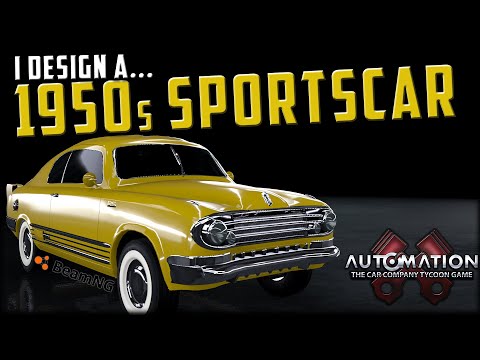 Building A Classic Sports Car! Automation - BeamNG