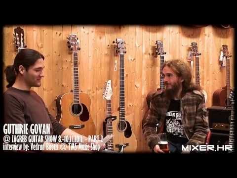 Guthrie Govan - Interview @ Zagreb Guitar Show - Part 2