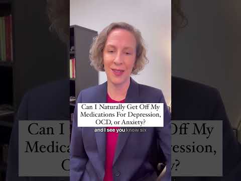 Can You Naturally Get Off Medication For Depression, Anxiety, & OCD?