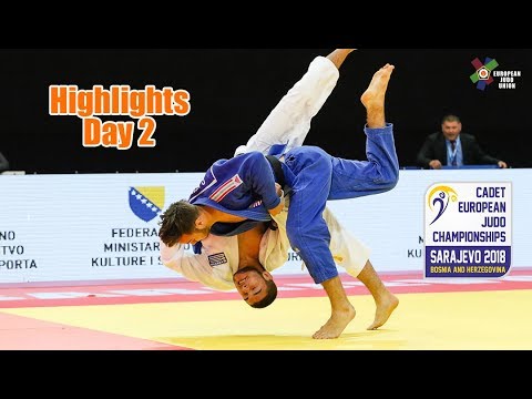 CADET EUROPEAN JUDO CHAMPIONSHIPS SARAJEVO - HIGHLIGHTS DAY 2