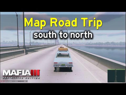 Map Road Trip - south to north | Mafia III: Definitive Edition