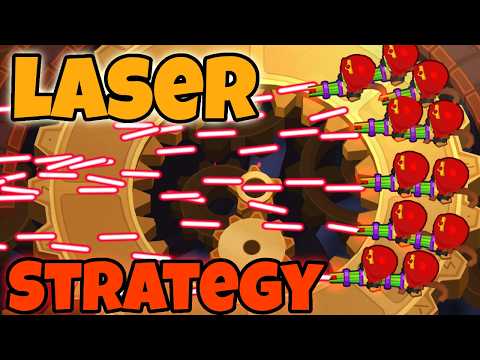 How Can the Laser Cannon Dartling Gunner Beat CHIMPS? - Bloons TD 6