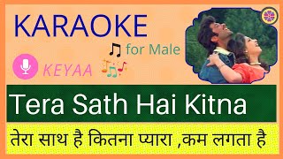 Tera Saath Hai Kitna Pyara | Karaoke for Male - YouTube