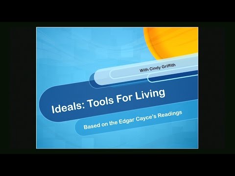 Conscious Community Lecture on Ideals - Tools for Living!